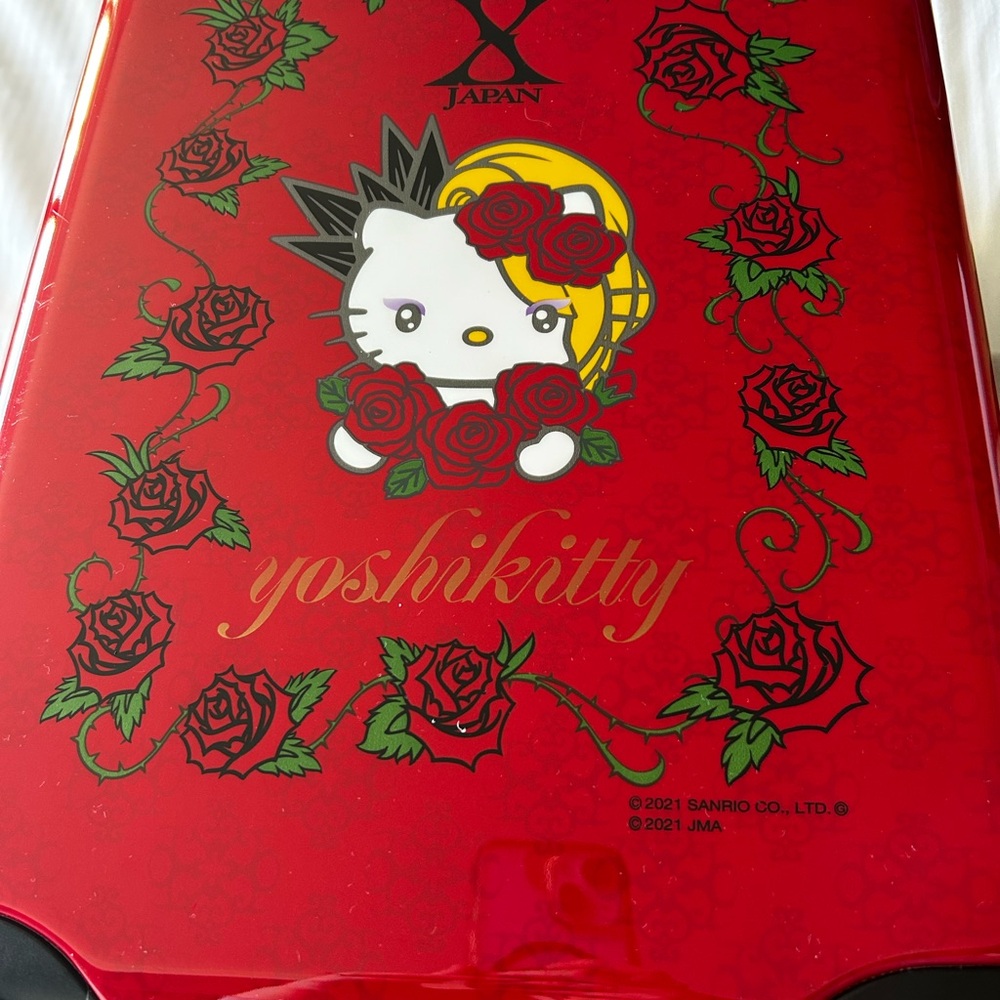 yoshikitty Hello Kitty X JAPAN Travel Carry Bag Red